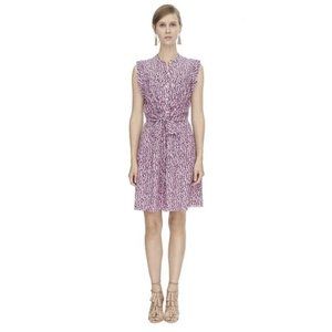 Rebecca Taylor Exclusive Silk Batik Mirage Print Sleeveless Tie Waist Dress 2